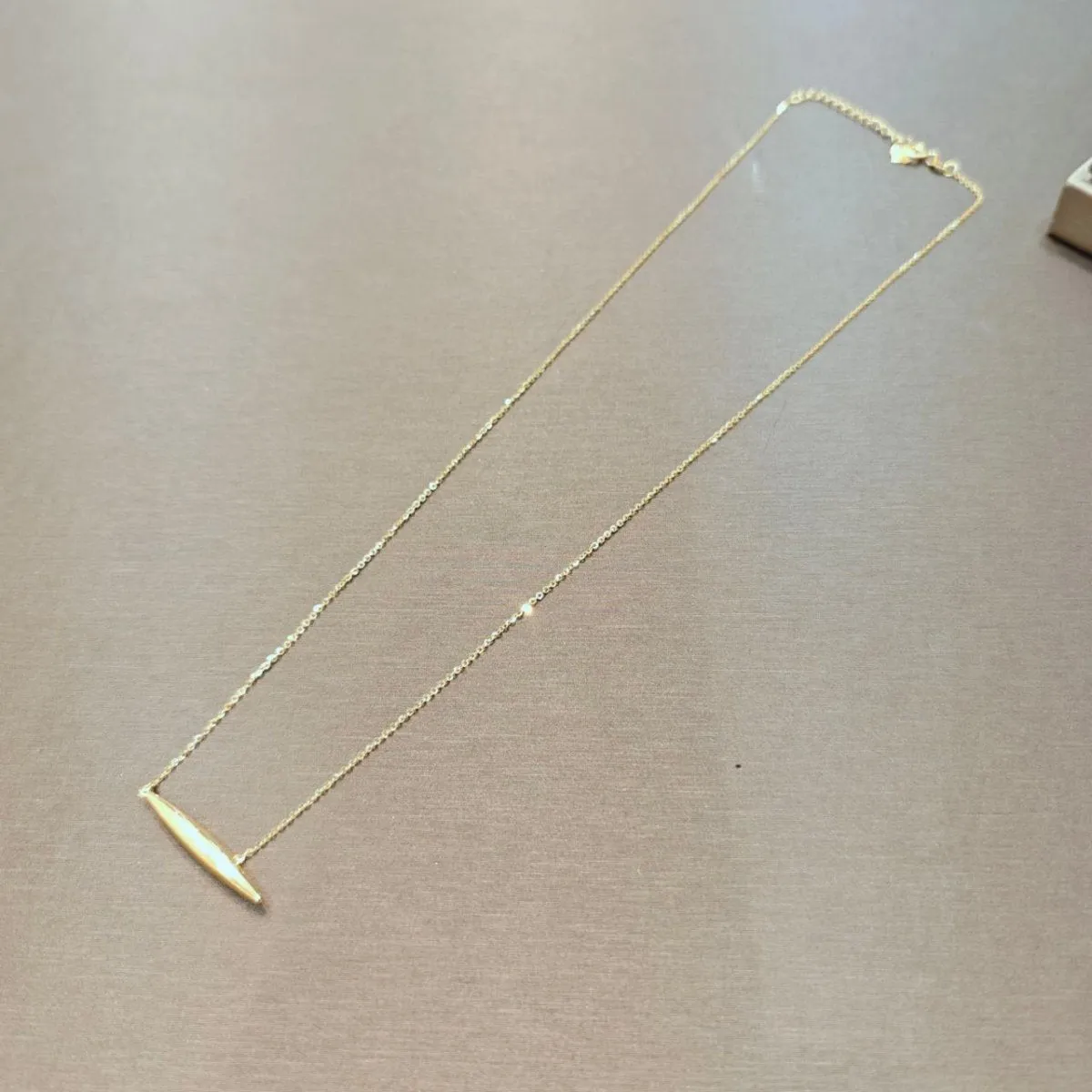 22K / 916 Gold Marquise Pendant Necklace by Best Gold Shop