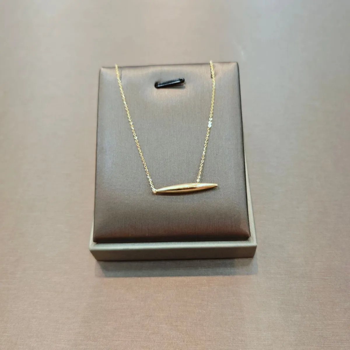 22K / 916 Gold Marquise Pendant Necklace by Best Gold Shop