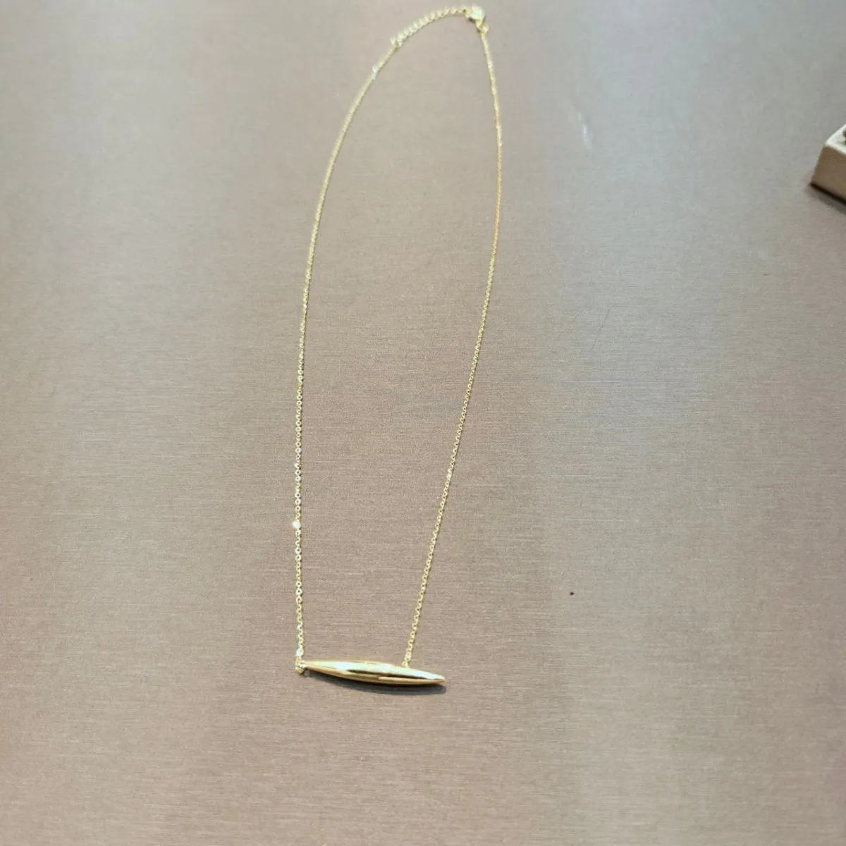 22K / 916 Gold Marquise Pendant Necklace by Best Gold Shop