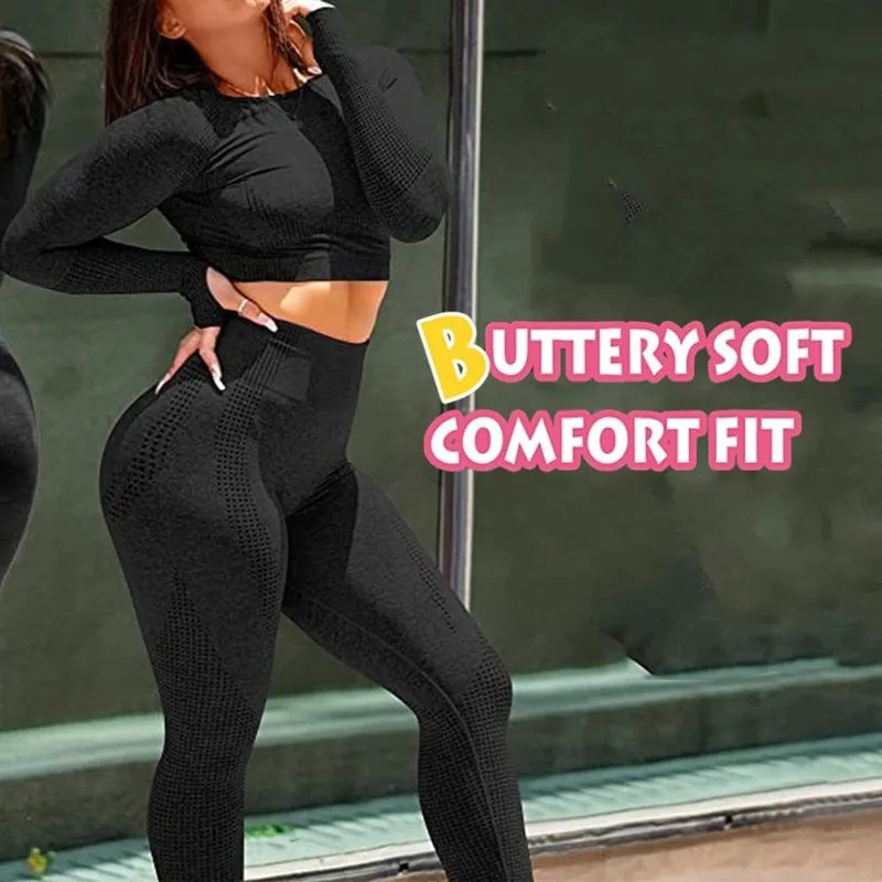 25 RHYTHM Push Up Women Yoga Leggings