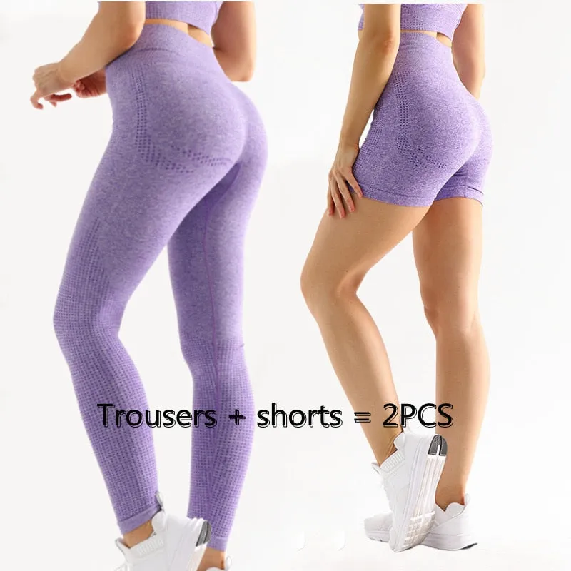 25 RHYTHM Push Up Women Yoga Leggings