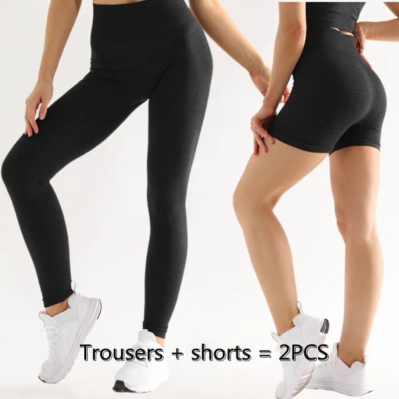 25 RHYTHM Push Up Women Yoga Leggings