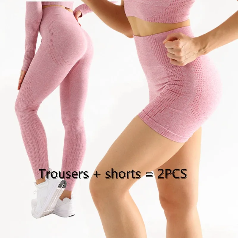 25 RHYTHM Push Up Women Yoga Leggings