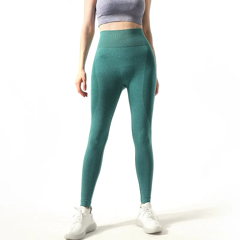 25 RHYTHM Push Up Women Yoga Leggings