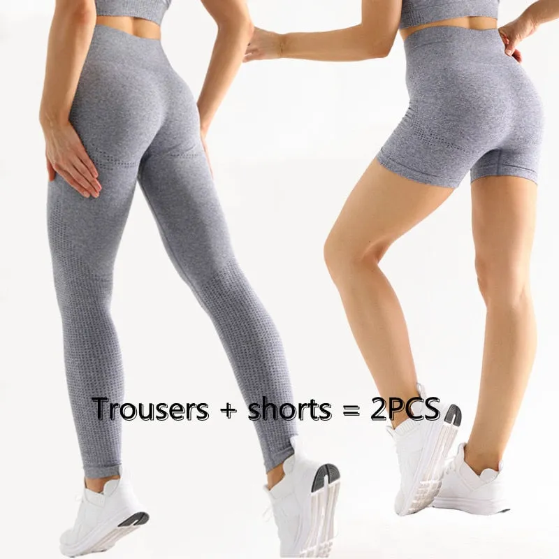 25 RHYTHM Push Up Women Yoga Leggings