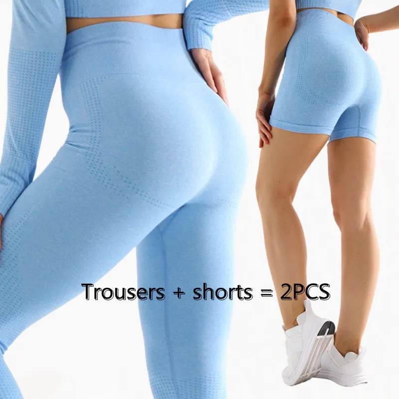 25 RHYTHM Push Up Women Yoga Leggings