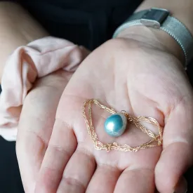 Alina X - Rose Gold Pearl Necklace