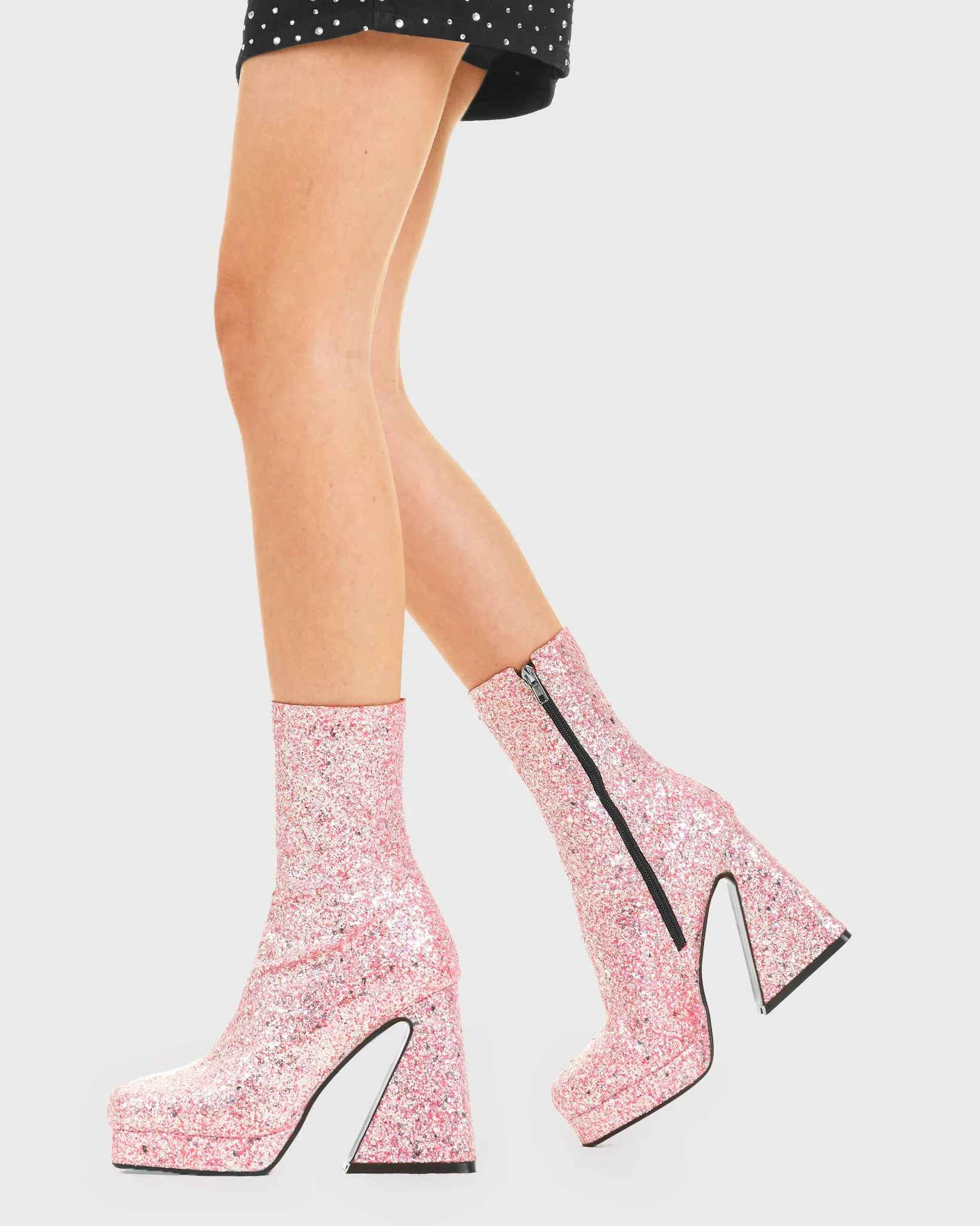Another Love Platform Ankle Boots