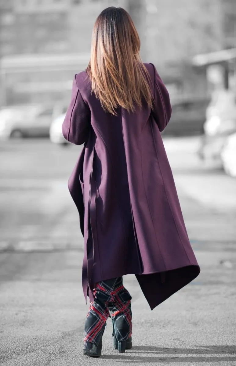 Autumn Women Purple Coat VICTORIA