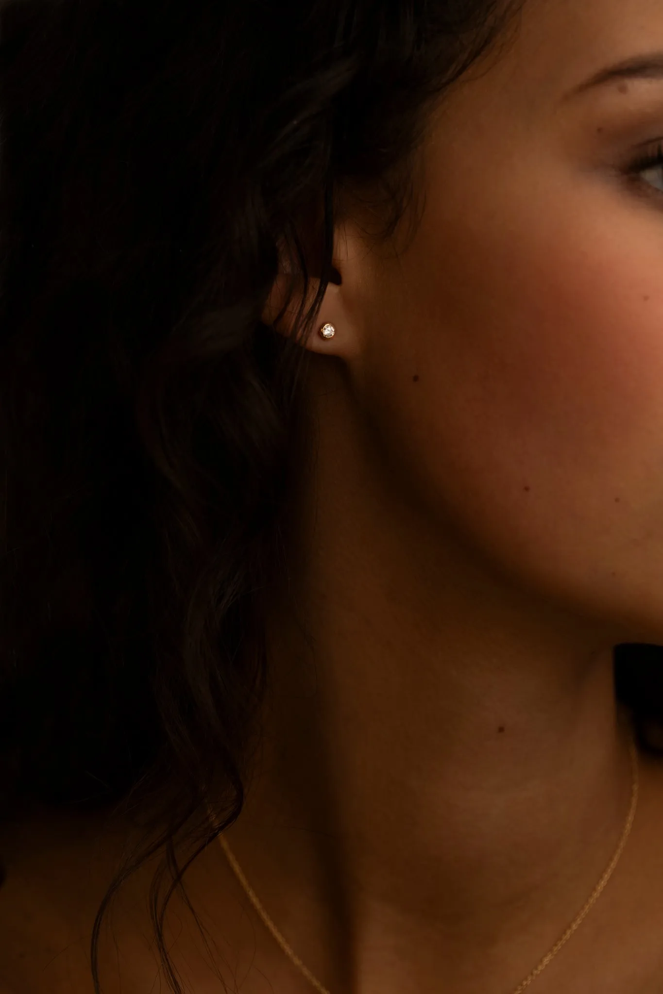Bezel Studs Small (0.20tcw)