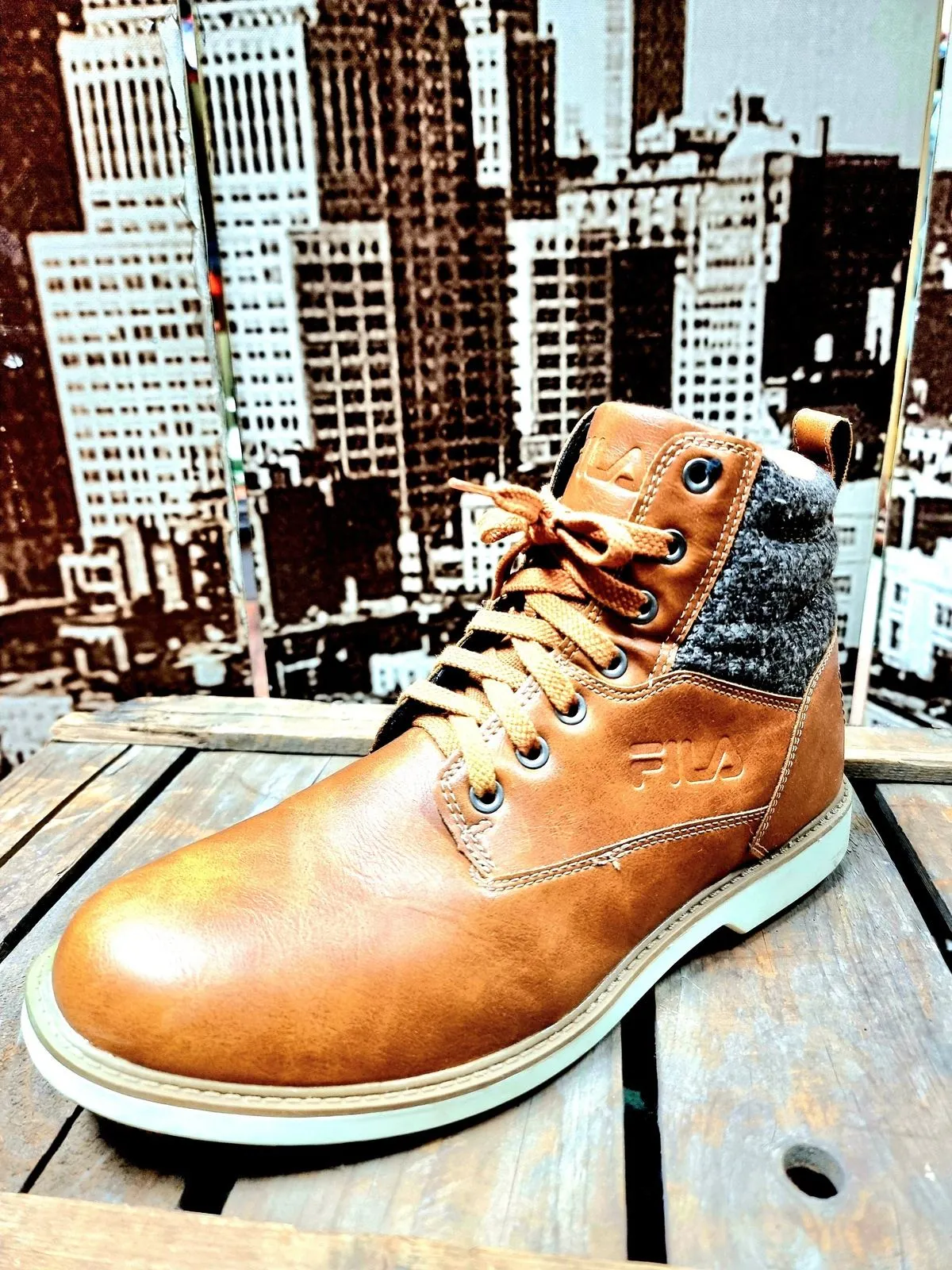 Brand New 80s Fila Ankle Boots