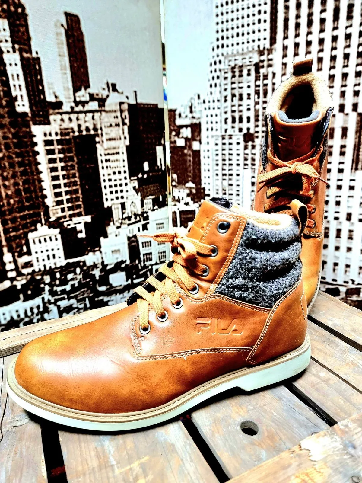 Brand New 80s Fila Ankle Boots