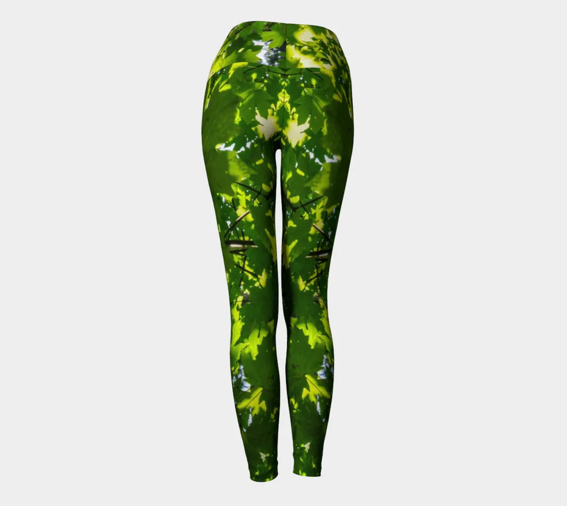 Canopy of Leaves Yoga Leggings