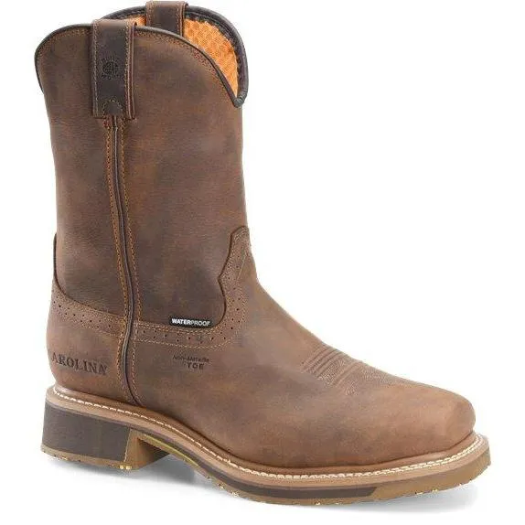 Carolina Men's Anchor 10" Waterproof Composite Square Toe Roper Work Boot - CA8536