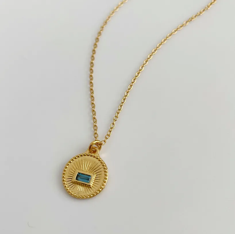 Chloe London Blue Necklace