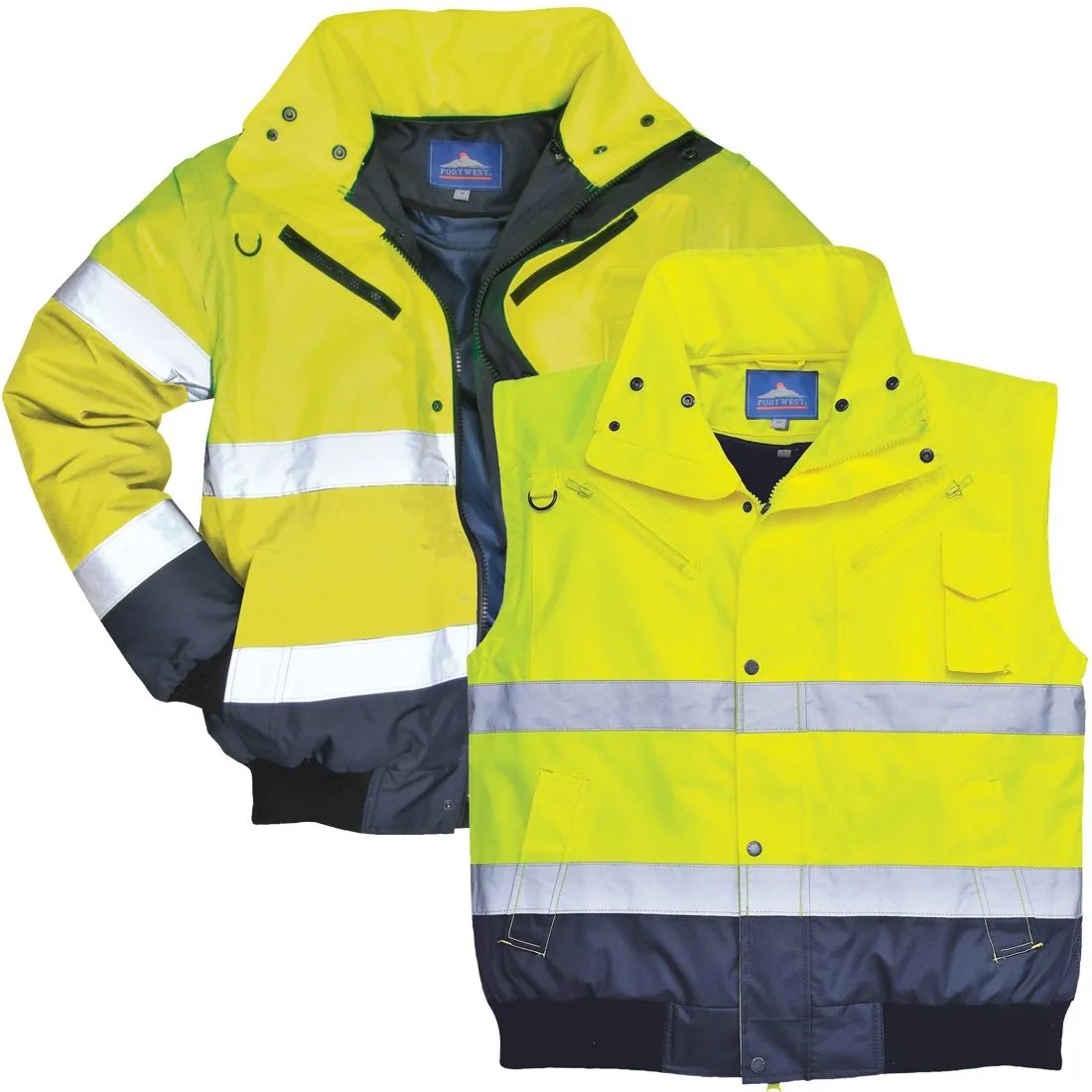 Classic 3-In-1 Bomber Jacket - Lime - Large