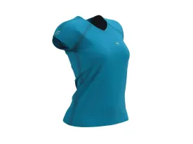 Compressport | Training SS T-shirt | Enamel | Dames