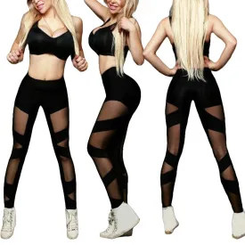 Cross Perspective Yoga Pants