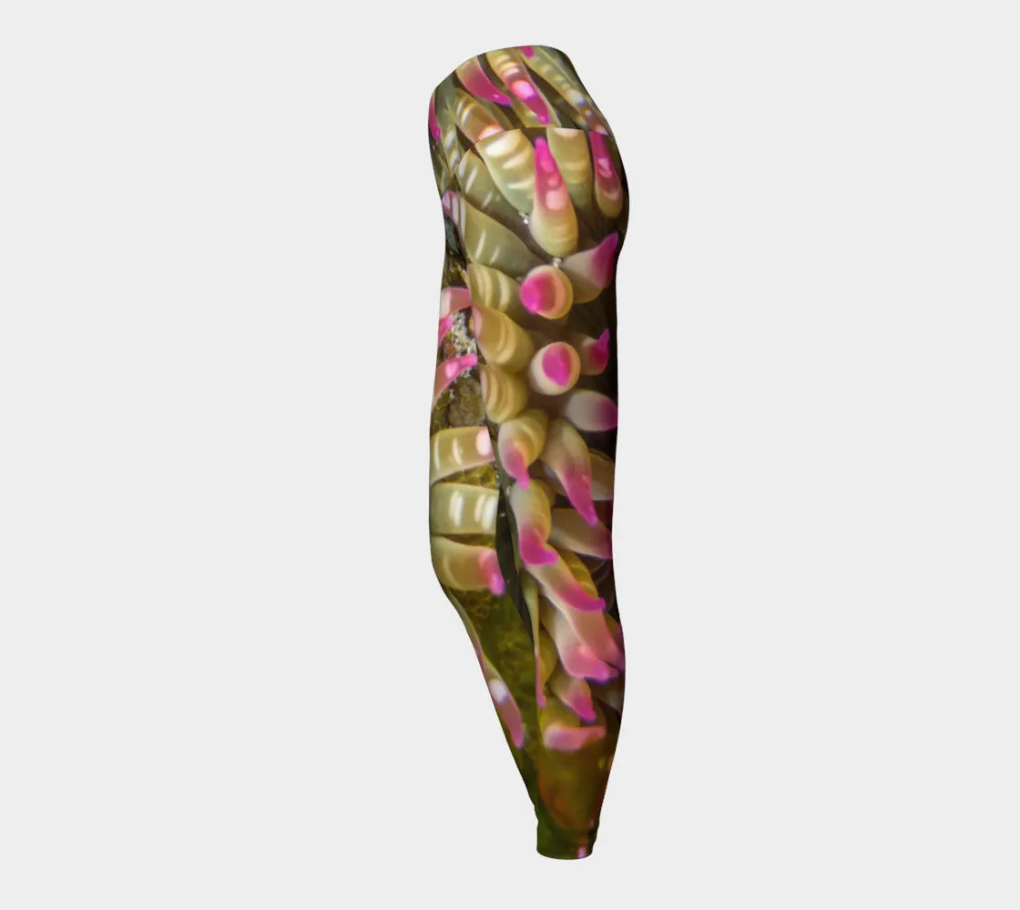 Enchanted Sea Anemone Yoga Leggings