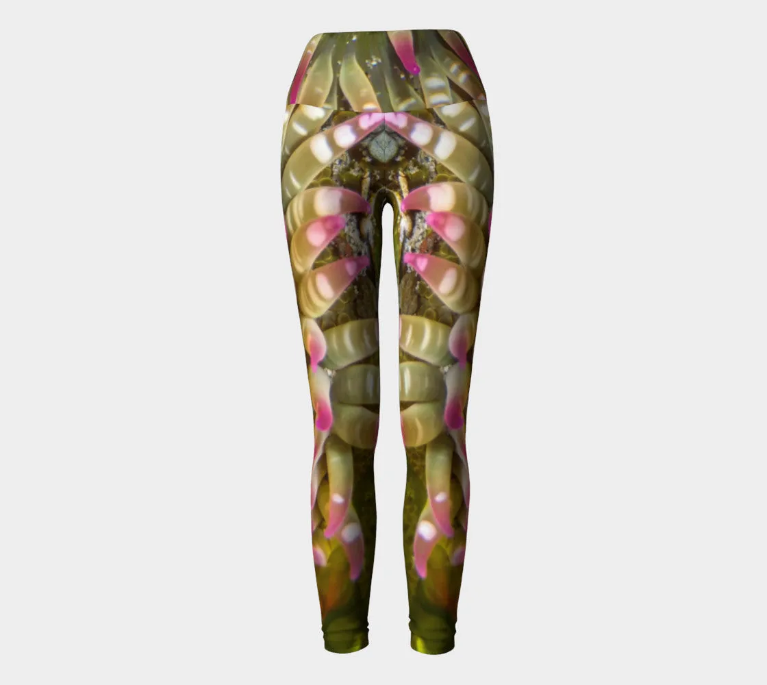 Enchanted Sea Anemone Yoga Leggings