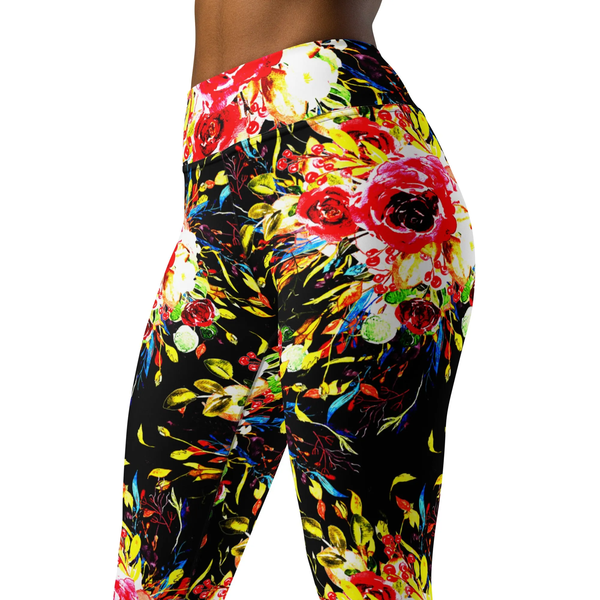 Floral Yoga Leggings