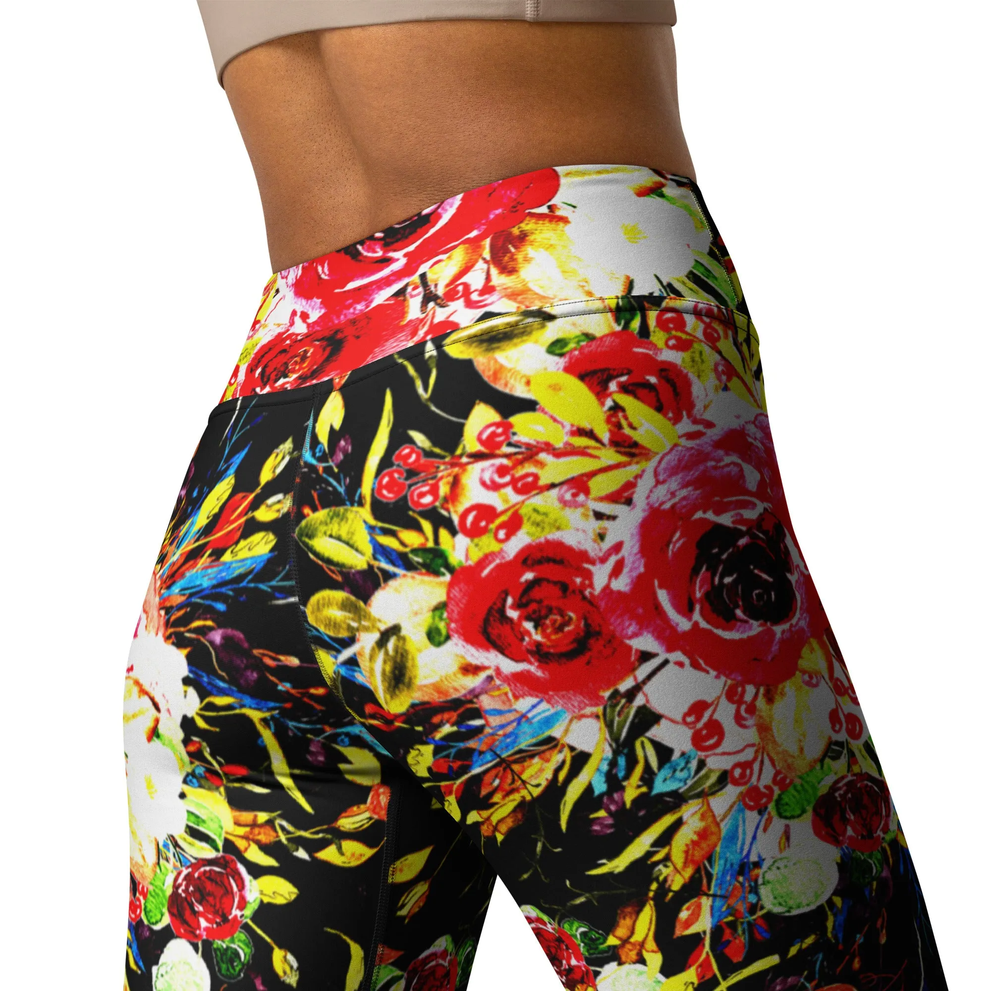 Floral Yoga Leggings