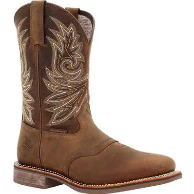 Georgia Men's Carbo Tec Elite 11" Waterproof Western Work Boot -Brown- GB00525