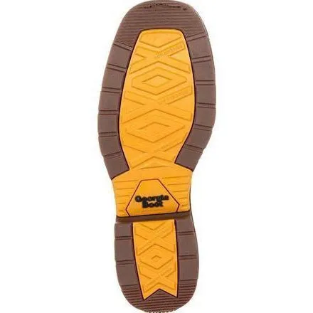 Georgia Men's Carbo-Tec LT 11" Steel Toe Waterproof Western Work Boot -Brown- GB00267