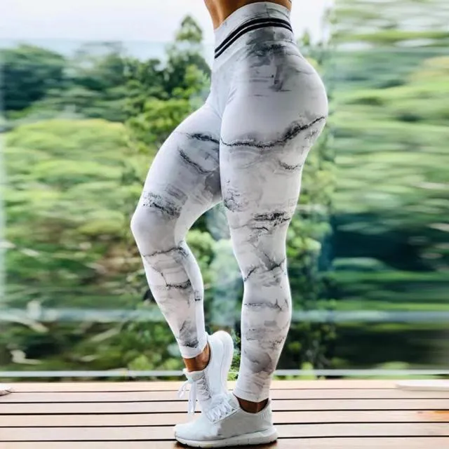 Gym Fitness Leggings seamless Running Jogging High Waist Sports Elastic Trousers