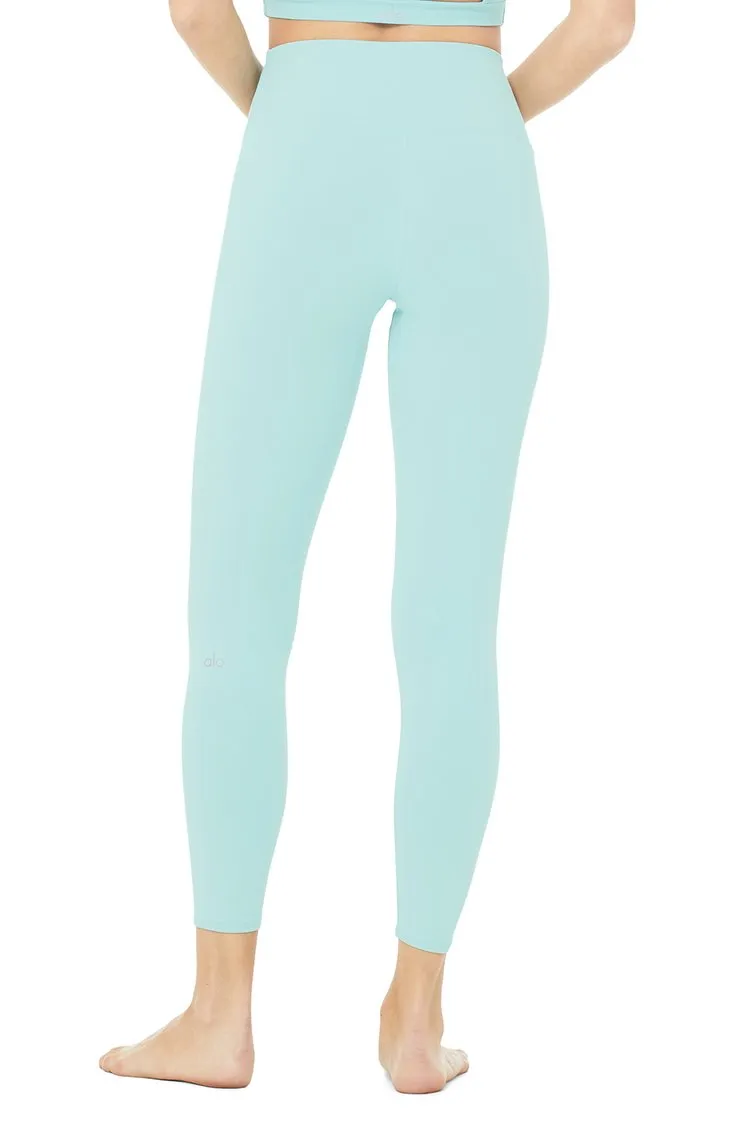 High-Waist Airbrush Legging - Blue Quartz 7/8