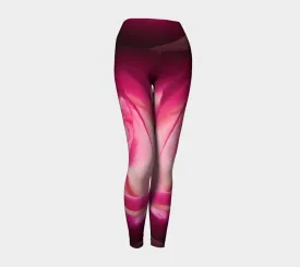 Illuminated Rose Yoga Leggings