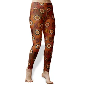 Indigenous design Women's High Waist Yoga Leggings