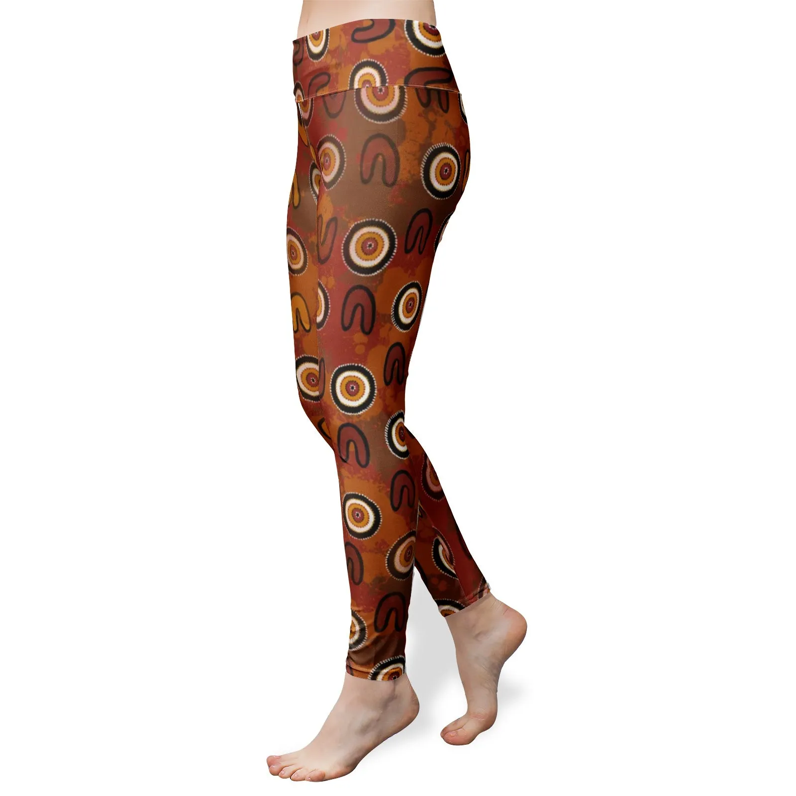 Indigenous design Women's High Waist Yoga Leggings