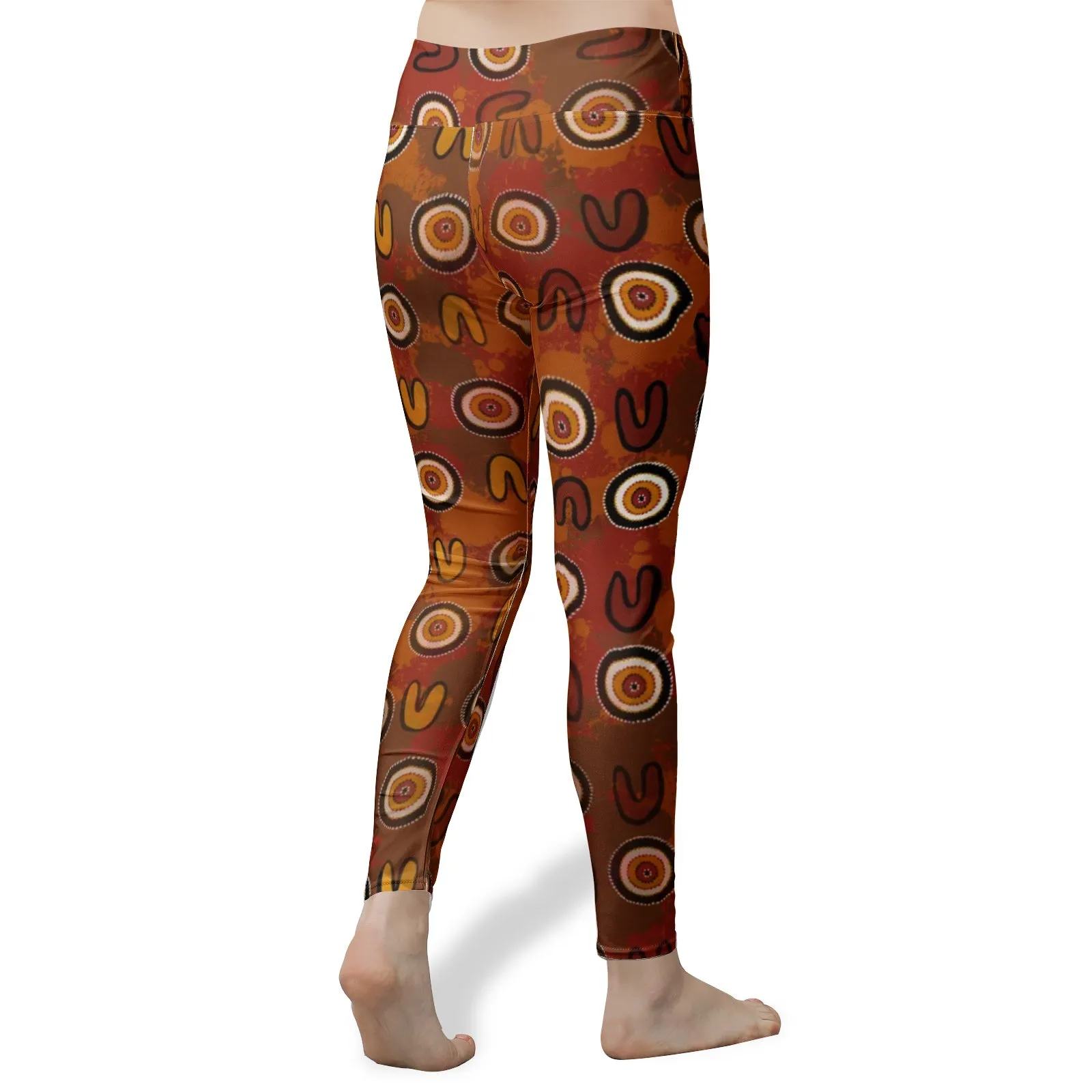 Indigenous design Women's High Waist Yoga Leggings