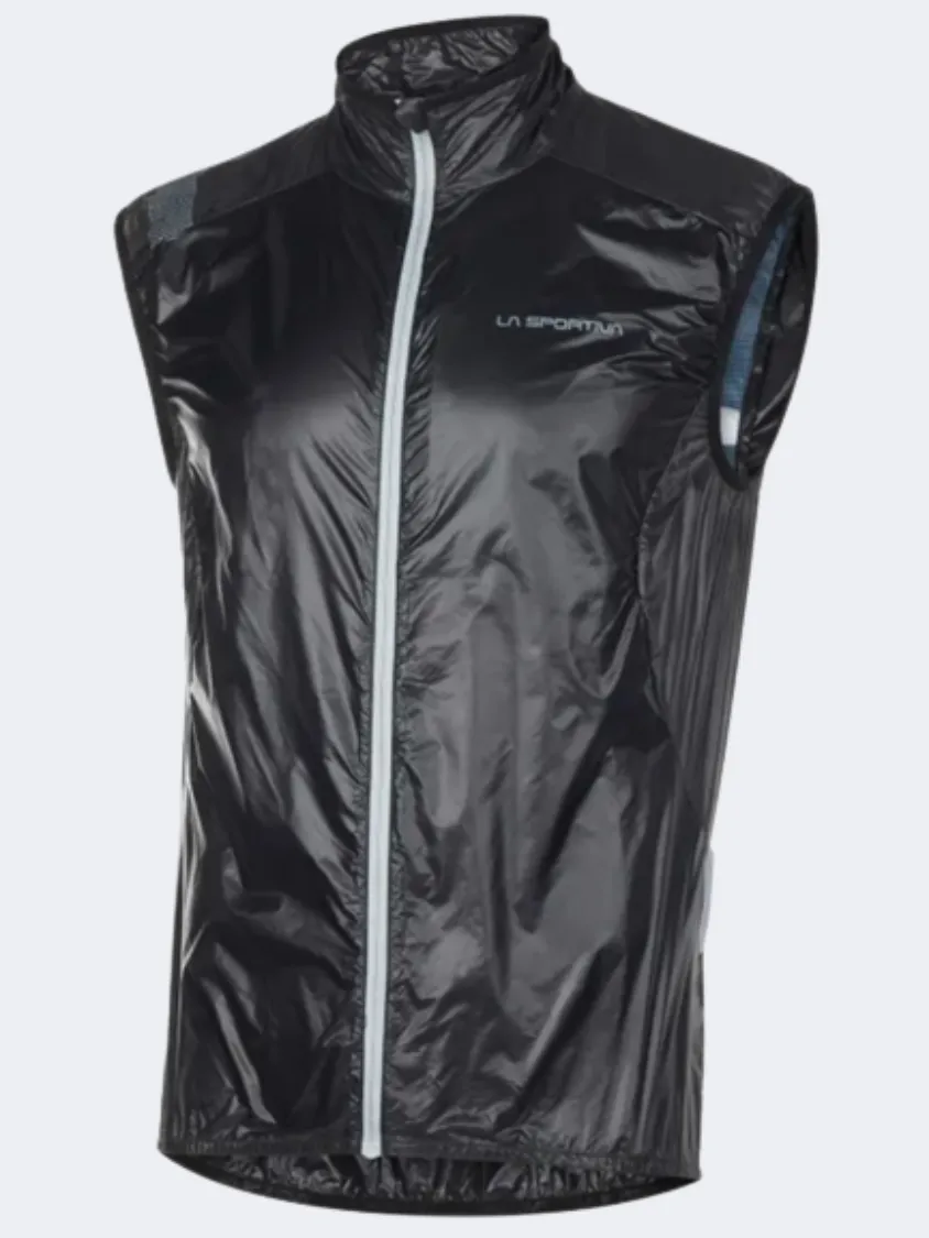 La Sportiva Blizzard Windbreaker Men Hiking Vest Black/Carbon
