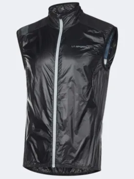 La Sportiva Blizzard Windbreaker Men Hiking Vest Black/Carbon