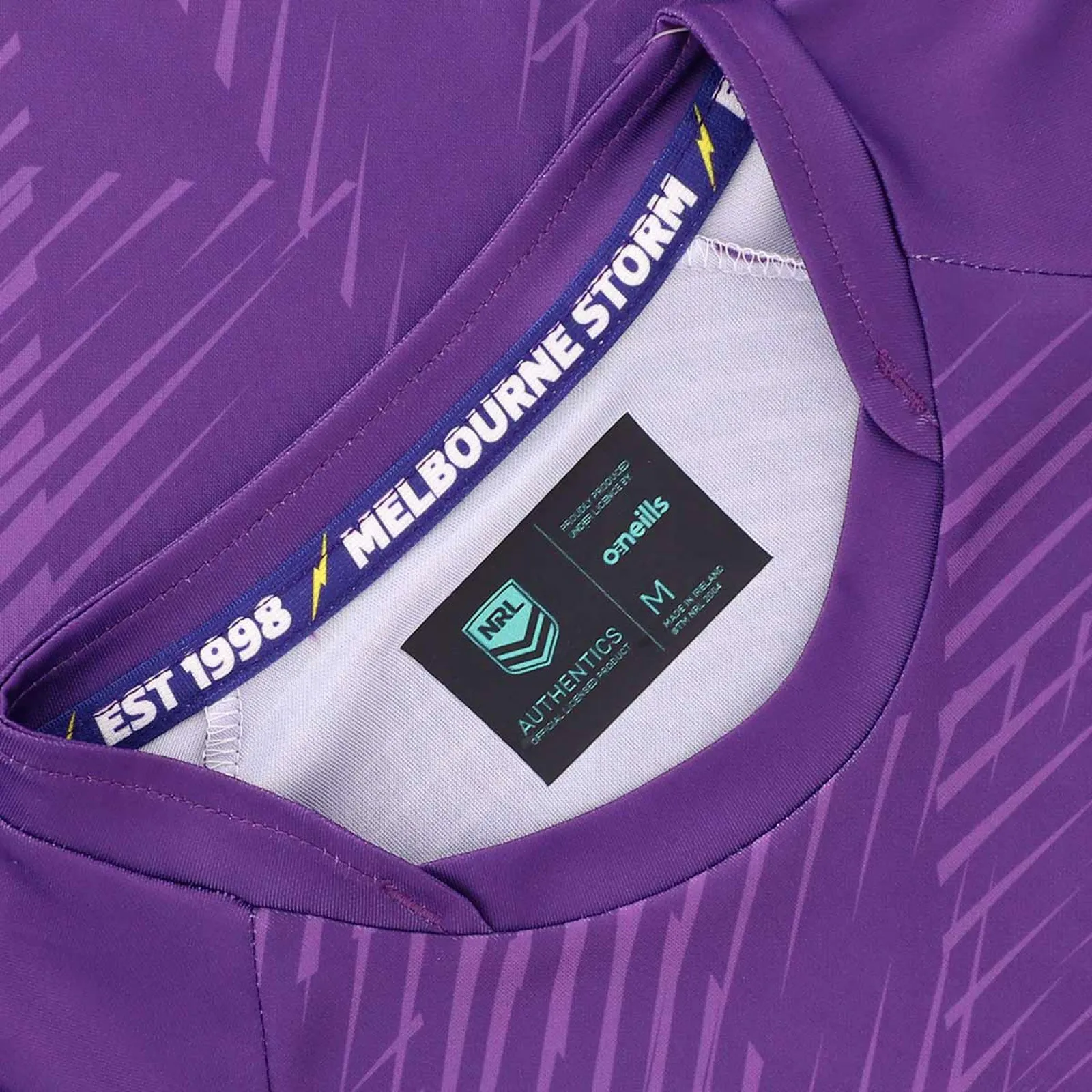 Melbourne Storm 2025 Men's Training T-Shirt NRL Rugby League