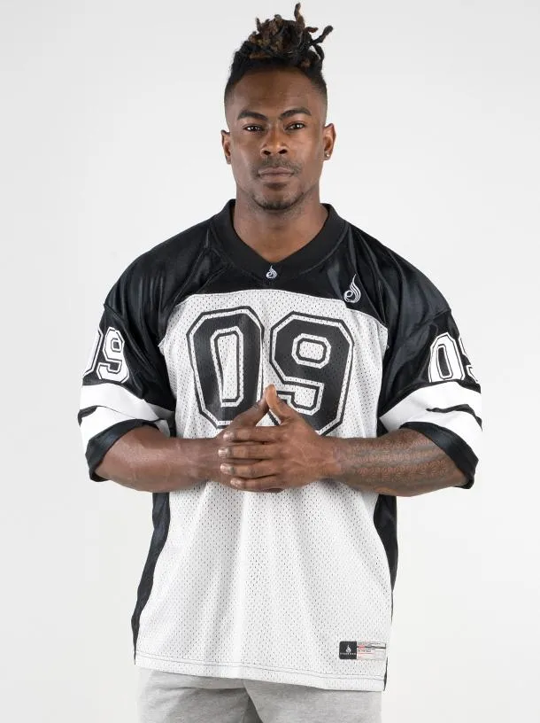 Mens Varsity Jersey - Black/Grey
