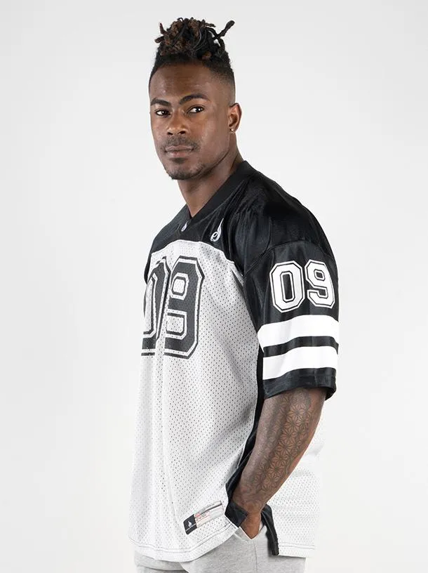 Mens Varsity Jersey - Black/Grey