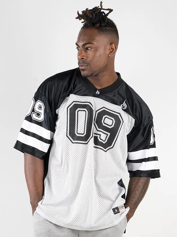 Mens Varsity Jersey - Black/Grey