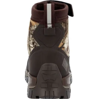 Muck Women's Apex Mid Zip Waterproof Outdoor Hunt Boot - Camo - AXWZRTE