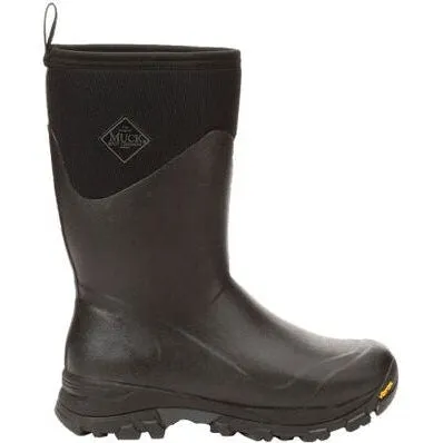 Muck Women's Arctic Ice AGAT Mid Waterproof Outdoor Boot - Black - AVMVA-000