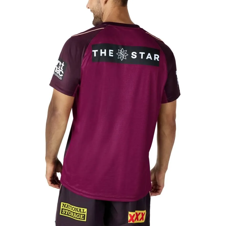 NRL 2024 Training Tee - Brisbane Broncos - T-Shirt - Rugby League
