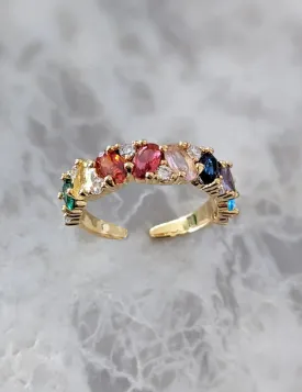 Nuance Rainbow Gem Ring