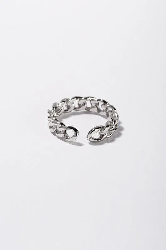 Open Chain | Silver Ring