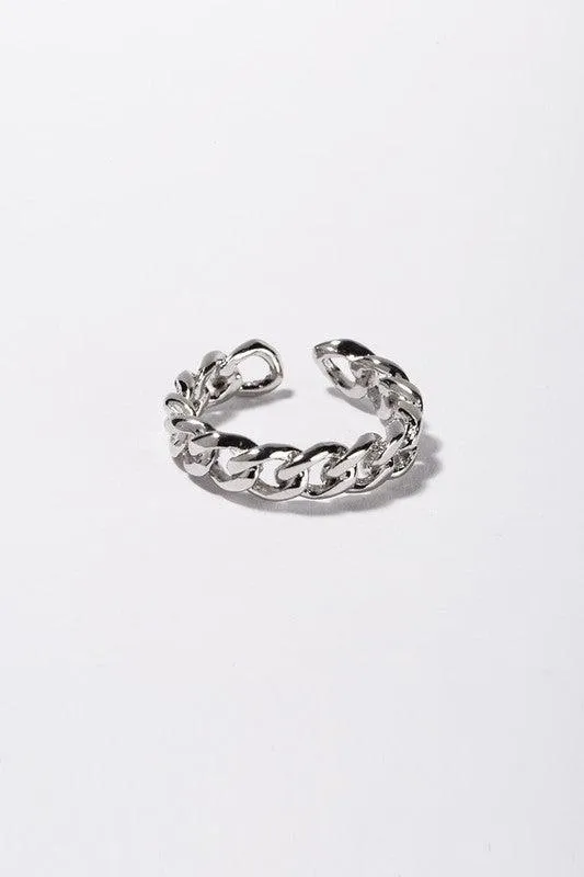 Open Chain | Silver Ring