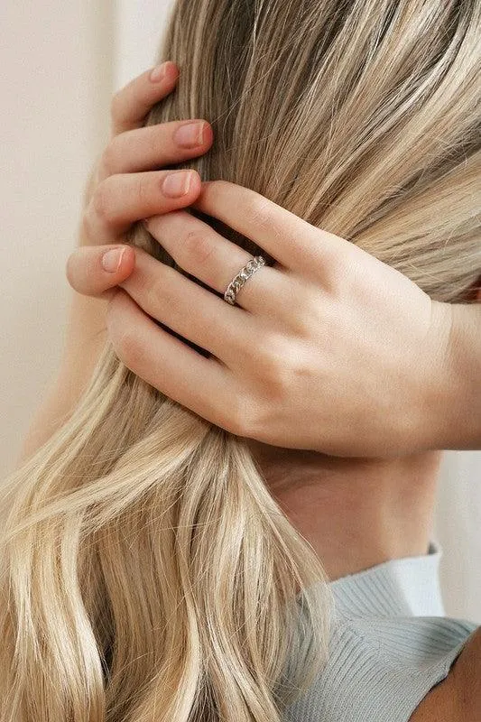 Open Chain | Silver Ring