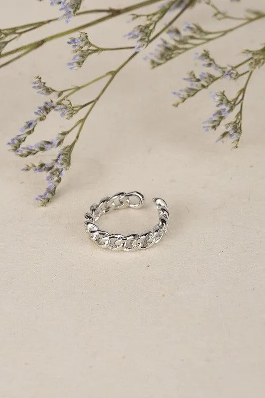 Open Chain | Silver Ring