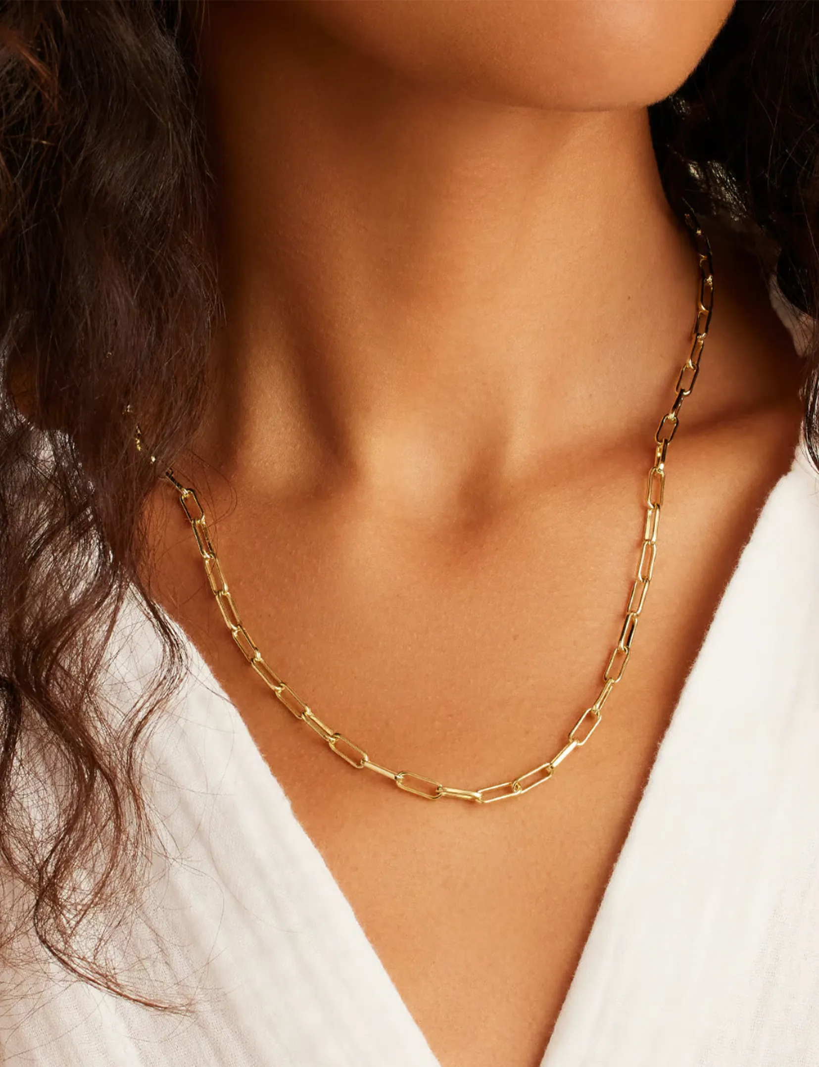 Parker Necklace, Gold