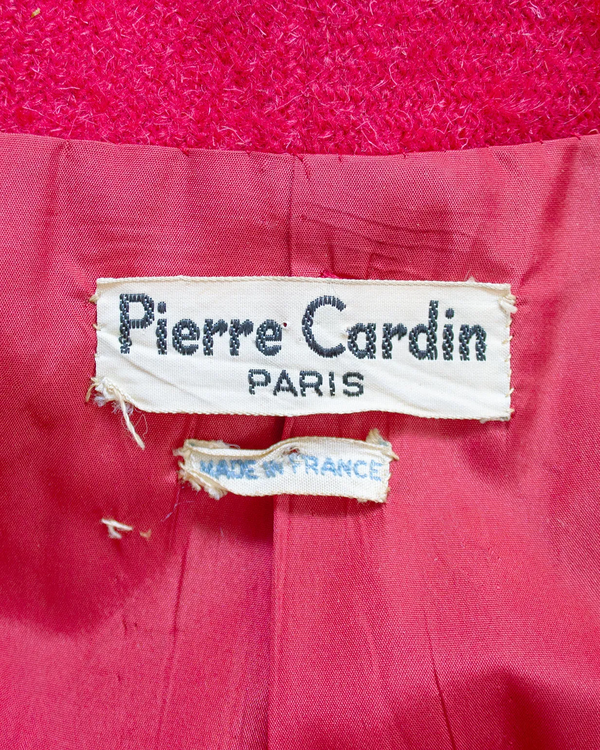 Pink Wool Swing Coat